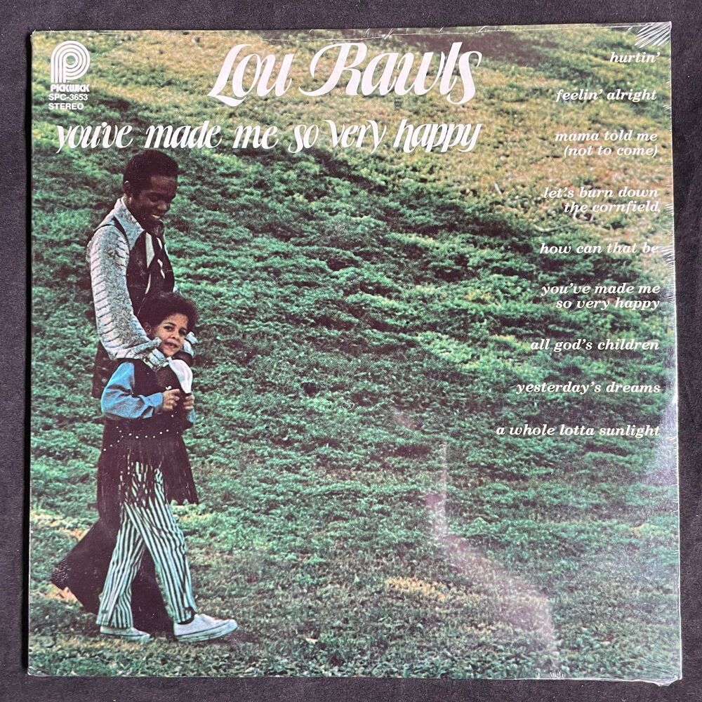 New Sealed 1979 Lou Rawls Vinyl Record You’ve Made Me So Very Happy